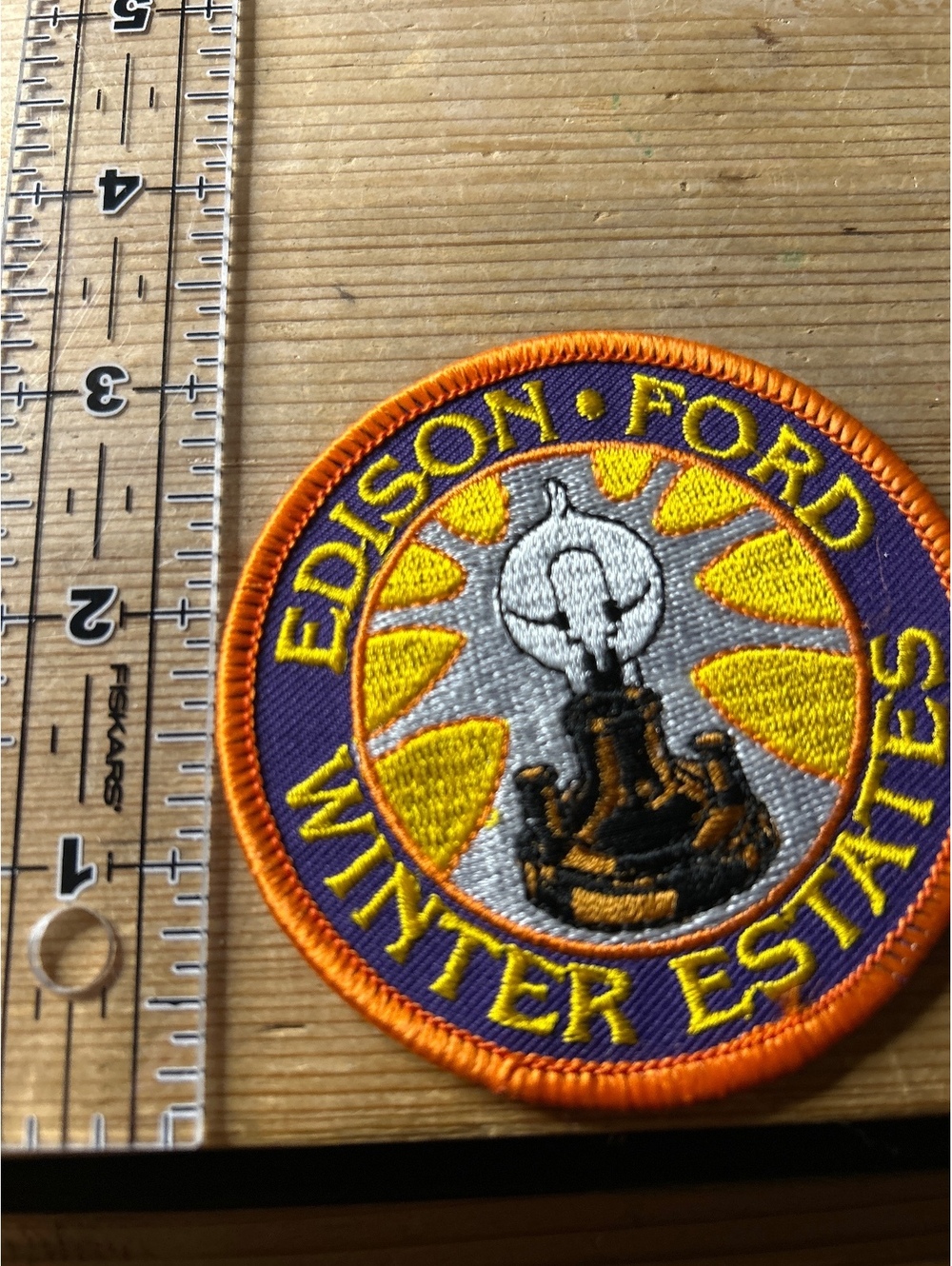 Edison Ford Winter Estates Embroidered Patch